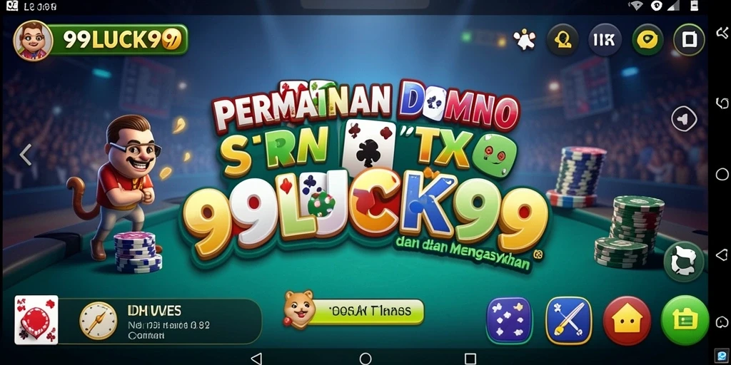 Screenshot gameplay 99LUCK99 menunjukkan keseruan bermain Domino.