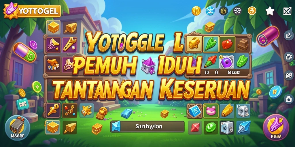 Screenshot utama YOTOGEL menunjukkan gameplay yang seru dan menantang.